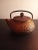 Brown Vintage Tetsubin Japanese Cast Iron Strainer Tea Kettle For Sale - Image 8 of 8