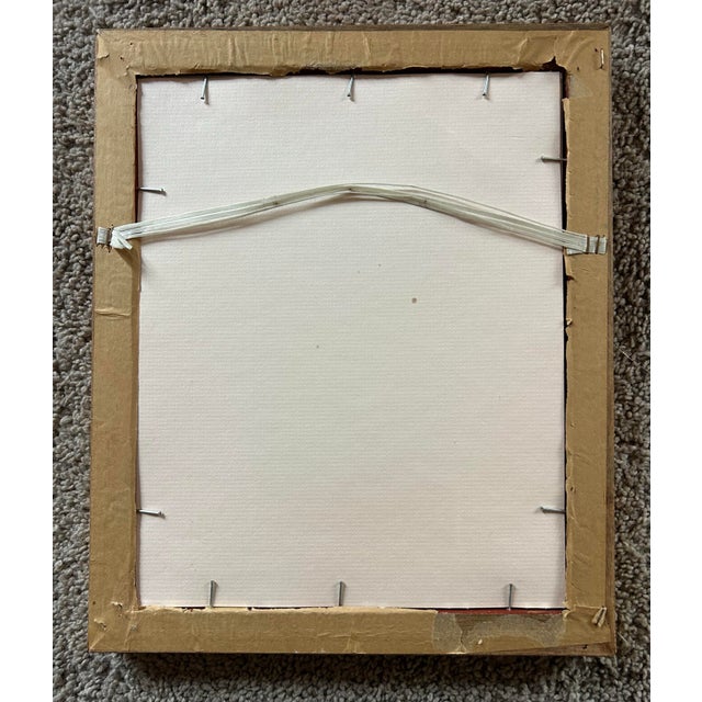 Vintage 1970’s Abstract Mixed Media Drawing ~ Torso of a Nude Woman For Sale In Philadelphia - Image 6 of 6