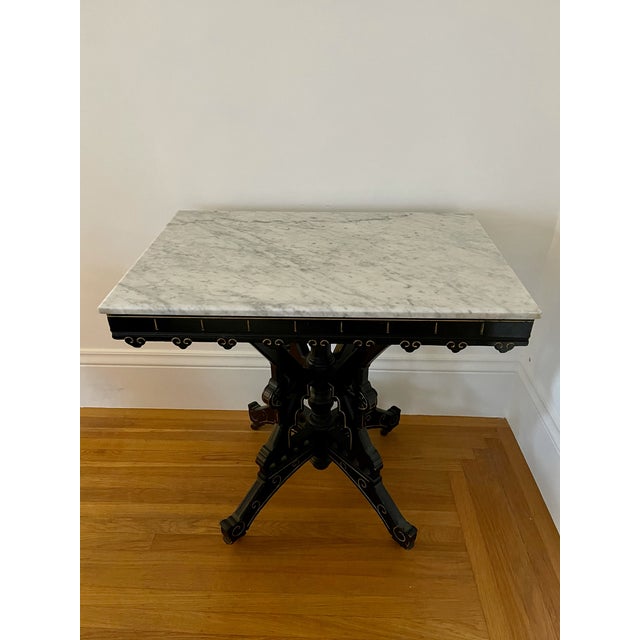 19th Century Victorian Parlor Table For Sale - Image 4 of 5