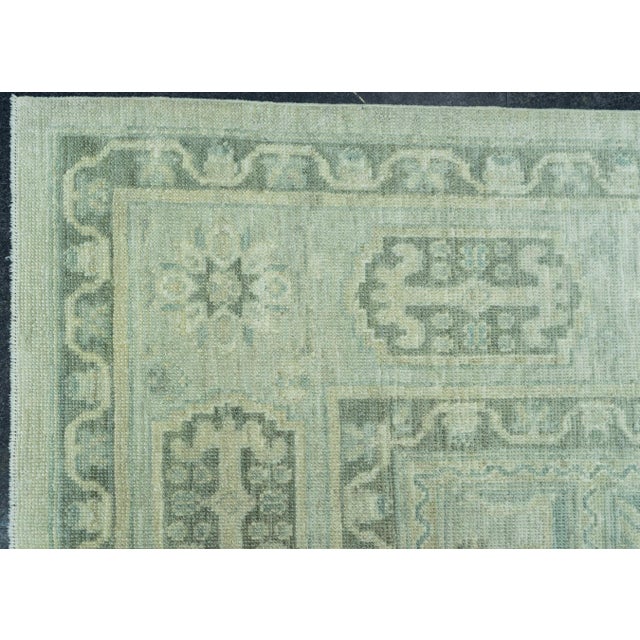 Early 21st Century Turkish Oushak Antique Look Rug 8'2" x 10'7" #20049 For Sale - Image 5 of 8