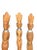 Mid Century Tribal Hand Carved Wooden Serving Utensils- Set of 3 For Sale In Seattle - Image 6 of 12