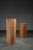 Brown Sculptural Pedestals, 1970s, Set of 2 For Sale - Image 8 of 16