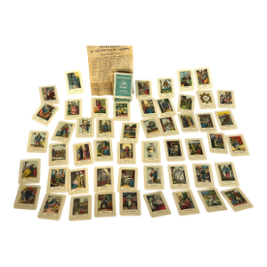 Vintage Italian Fortune Telling Tarot Playing Cards