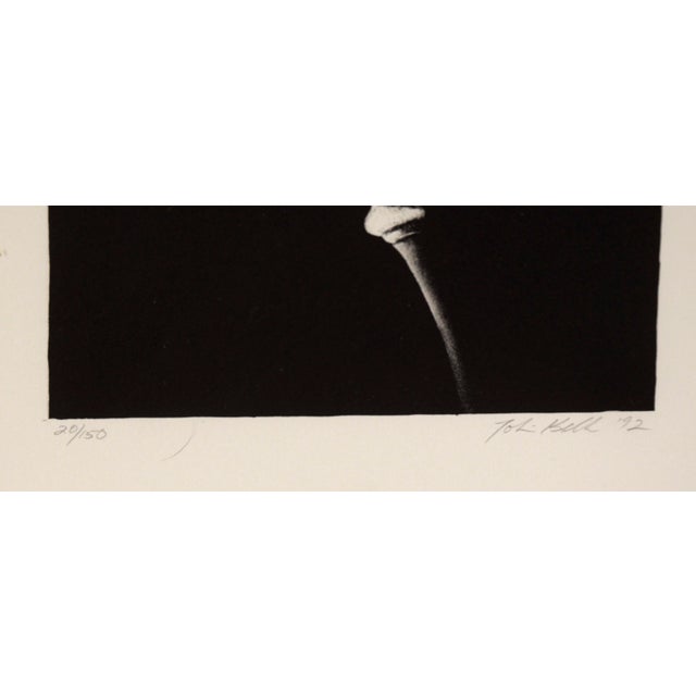 Poppy Pod - Etching in Ink on Paper For Sale - Image 4 of 5