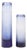 Vintage Danish Glass Vases by Per Lütlen for Holmegaard, 1960s, Set of 2 For Sale