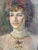 1970's Vintage Female Portrait Painting For Sale - Image 4 of 5