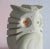 1960s 1960s French Hand-Carved Owl Lamp With Glass Eyes For Sale - Image 5 of 5