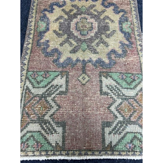 Contemporary Turkish Yastik Rug 1'5" x 2'11" For Sale - Image 3 of 5