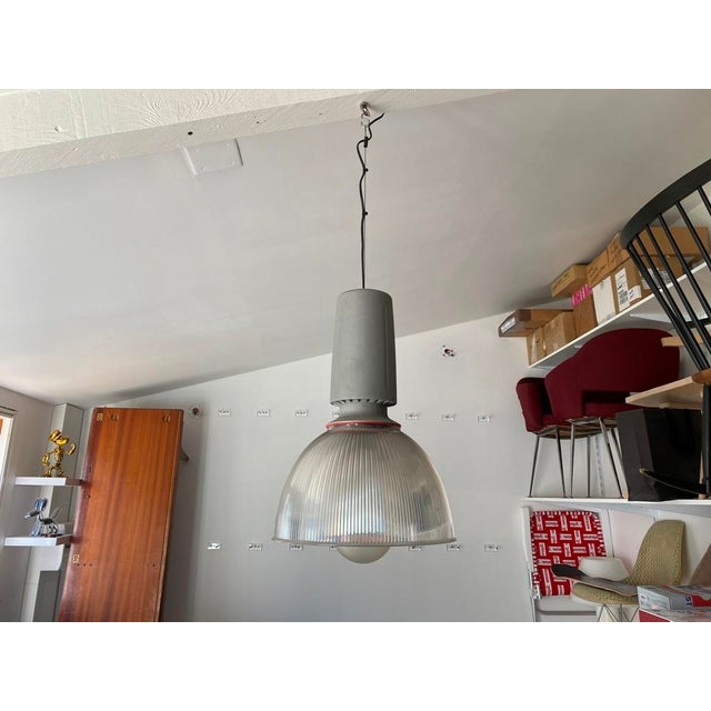 Industrial Pendant Light in Aluminum, 1970s For Sale - Image 17 of 17