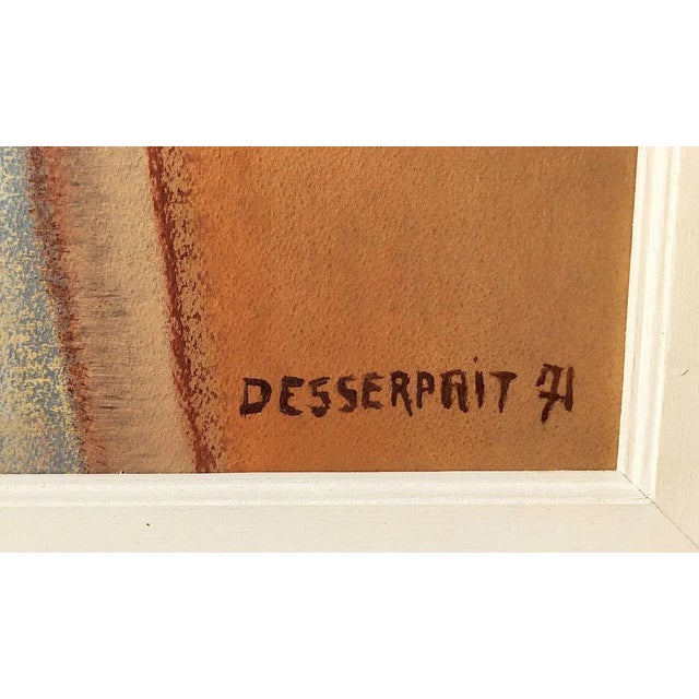 Desserprit Roger, Oil on Canvas, 1971 For Sale - Image 3 of 4