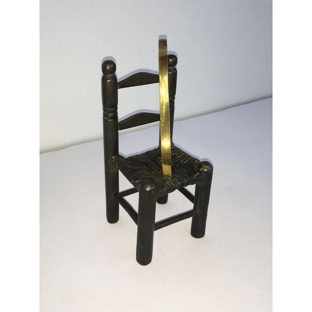 1980s Italian Bronze Abstract Sculpture by Concetto Pozzati, 1989 For Sale - Image 5 of 18