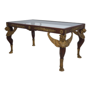 Antique French Empire Bronze Mounted Coffee Table