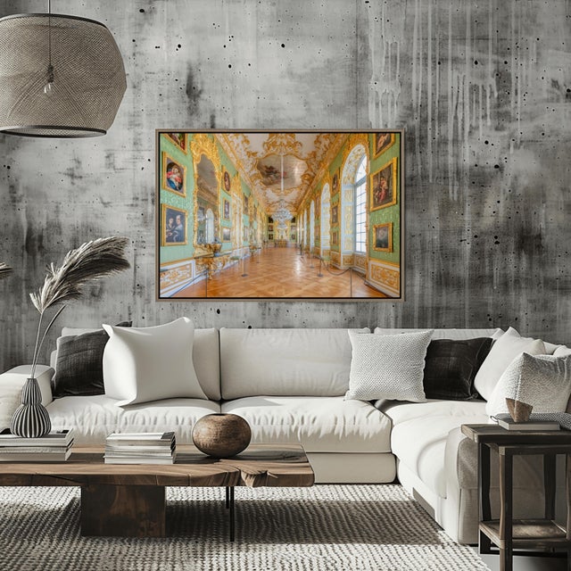 This photograph captures the refined symmetry and ornate detailing of the Munich Residence, one of Europe’s most...