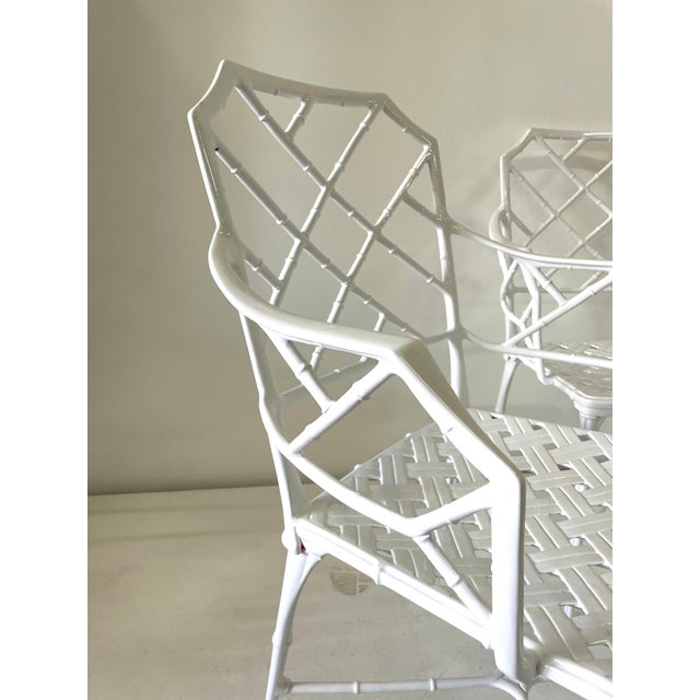 Brown Jordan Hall Bradley "Calcutta" Armchairs - Set of 4 For Sale - Image 14 of 18