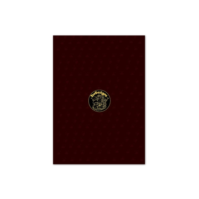 No Milk or Cookies for Santa Christmas Greeting Card, Gold Foil, Artist Signature Alieska & Jose For Sale - Image 4 of 5