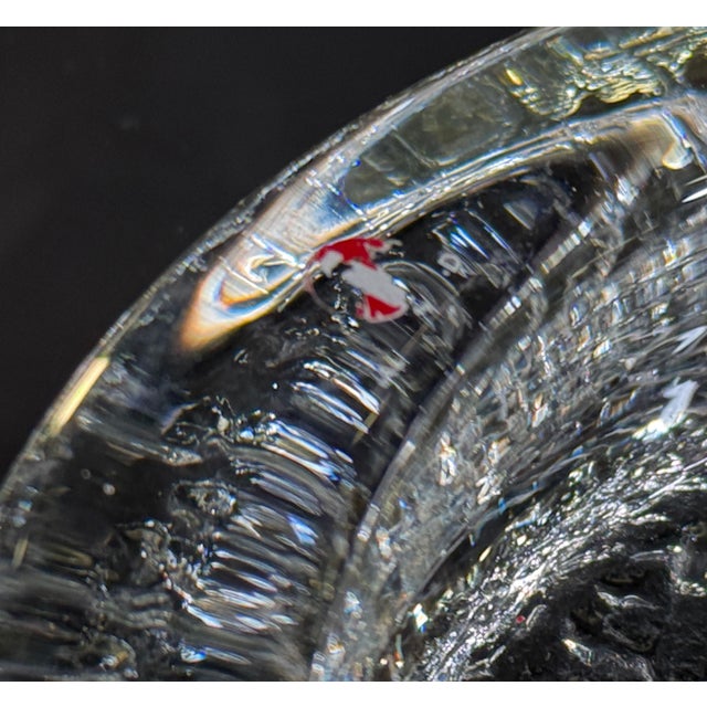 1960s Iittala Riite Art Glass Ashtray Catchall by Timo Sarpaneva, Finland, 1960s For Sale - Image 5 of 6