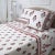 Amaya Twin Bed Red Flat Sheet For Sale - Image 4 of 5