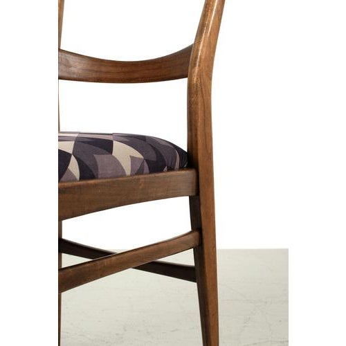 Purple Fabric Chairs, Set of 2 For Sale - Image 5 of 14