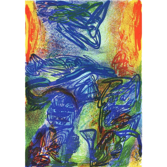 Artist: Peter Nyborg Title: Untitled Year: 1986 Signed: No Medium: Offset Lithograph Paper Size: 47.5 x 31.5 inches (...