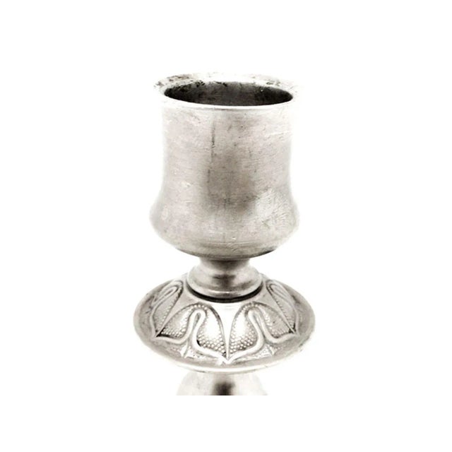 Beidermeier Candleholder from Fraget, Poland, 1850s For Sale - Image 11 of 12