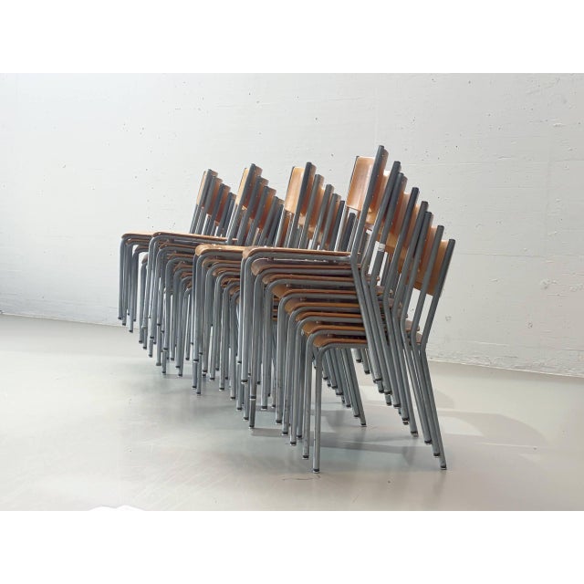 Vintage Stacking Chair by Gustav Hassenpflug for Embru, 1970s For Sale - Image 17 of 18