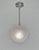 Hettier & Vincent A French 1925-1935 art deco chandelier by Hettier et Vincent in nickel plated bronze. The fixture holds...