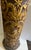 1840 Antique Ornate French Wooden Pedestal Column With Gold Highlights For Sale In Philadelphia - Image 6 of 12