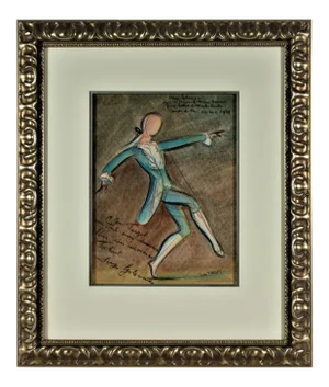 Jean Target, Serge Golovine, Grand Ballet de Monte Carlo, 1949