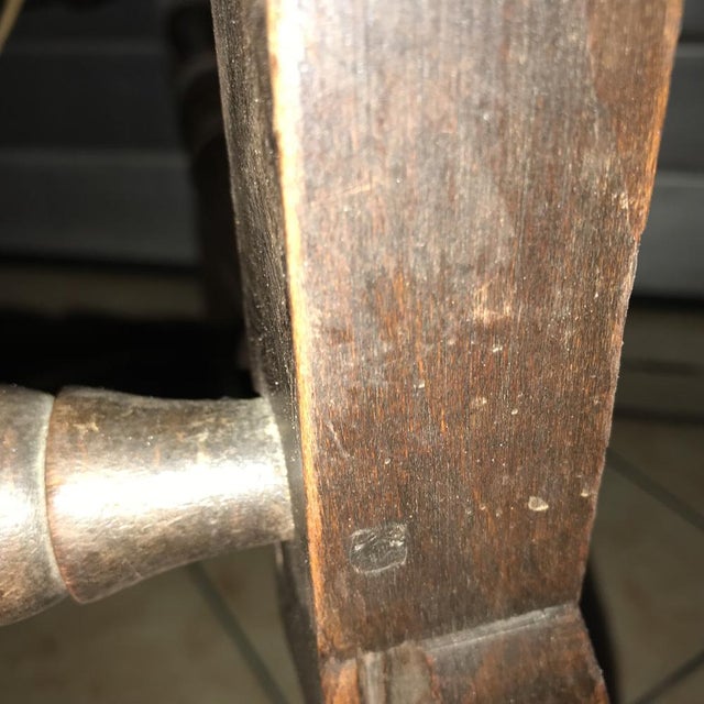 Brown Louis XV Style Oak Dining Chair, 1920s For Sale - Image 8 of 17