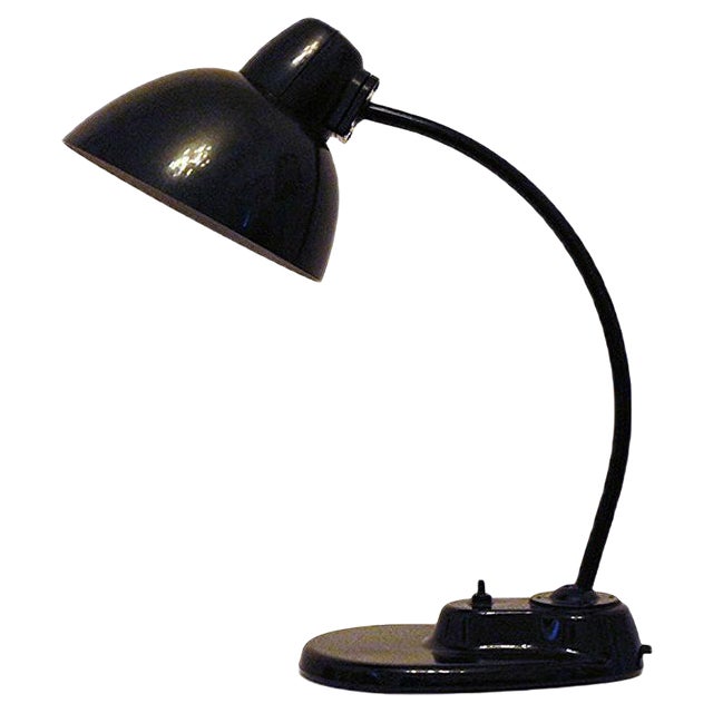 Bauhaus Style Bakelite Table Lamp, 1930s For Sale