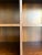 Brown Vintage Oak Bookcase Cylinder Legs For Sale - Image 8 of 16