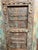 Mid-Century Modern Antique Distressed Blue Haveli Door – Rustic Hand-Carved Farmhouse Barn Door For Sale - Image 3 of 7
