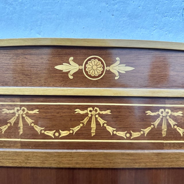 20th Century Edwardian Headboard in Wood, England, 1930s For Sale - Image 14 of 18