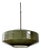 Green Glass Pendant Lamp by Carl Fagerlund for Orrefors, 1960s For Sale
