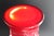 Antique Chinese Red and White Peking Glass Vase, Hand Carved, C1900, 10.75” For Sale - Image 9 of 12