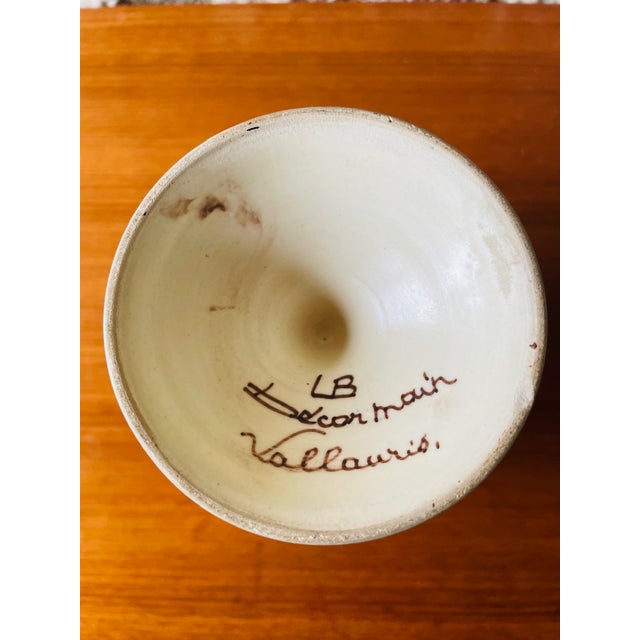 Mid-Century Ceramic Vase by Louis Bacculini, Vallauris, 1960s For Sale - Image 18 of 18