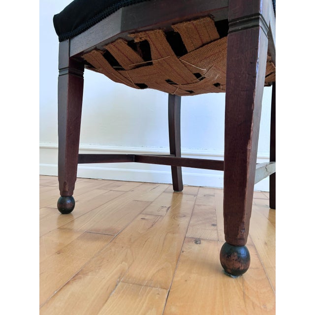 Set of 4 Dutch Art Deco Dining Chairs, Amsterdam School / Hague School Style, 1930s For Sale - Image 15 of 18