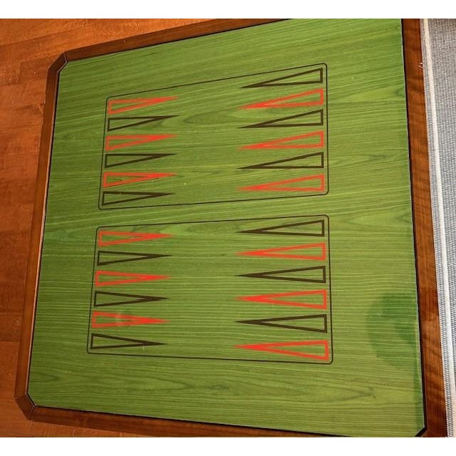 Italian Vintage Italian Inlaid Sorrento Style Multi Game Table by Polygam Las Vegas For Sale - Image 3 of 10