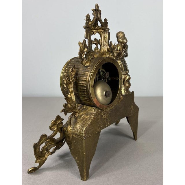 Antique Japy Frères Mantel Clock For Sale - Image 10 of 15