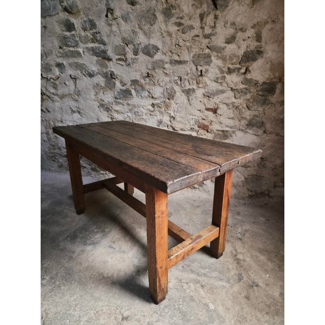 Antique Oak Worktable, France, 1800s For Sale - Image 18 of 18