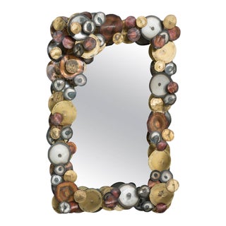 Curtis Jere Raindrops Mirror For Sale