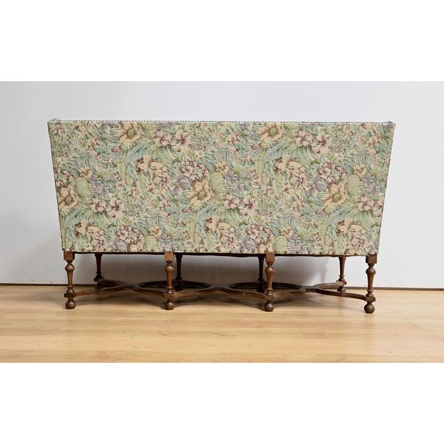 Louis XIV Bench with Highback For Sale - Image 14 of 18