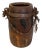 India Vintage Wood Water Pot For Sale