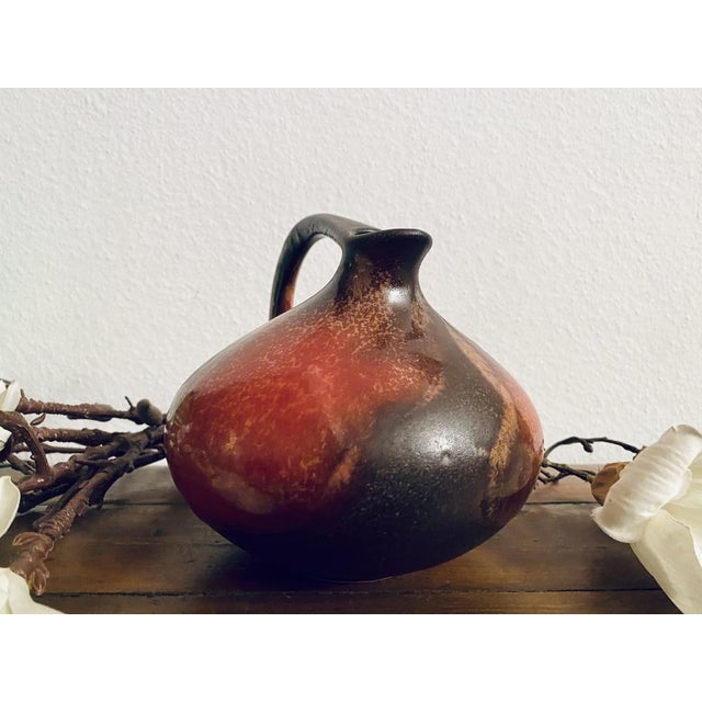 German Ceramic Vase by Kurt Tschörner for Ruscha, 1960s For Sale - Image 9 of 14