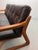 Mid-Century Modern Mid-Century Modern Sofa in Teak with Black Leather Cushions by Sven Ellekaer for Komfort, Denmark, 1970s For Sale - Image 3 of 10