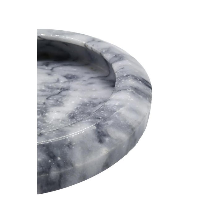 1970s Grey Marble Centerpiece by Sergio Asti for Up & Up, Italy, 1970s For Sale - Image 5 of 8