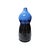 Super funky vintage studio pottery gourd top vase in excellent condition. Graduated light to dark blue glazing,...