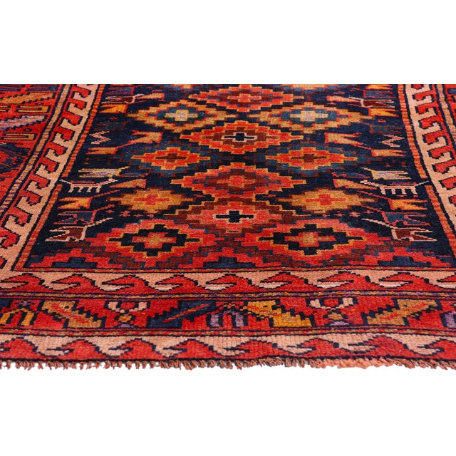 Late 19th Century Persian Shiraz Rug, 04'03 X 06'07 For Sale - Image 4 of 10