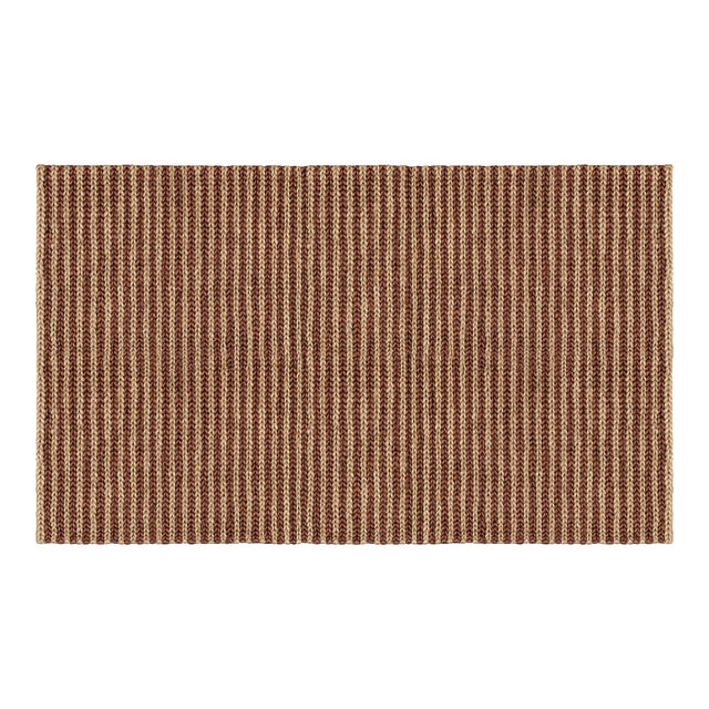 Timeless stripes bring a tailored touch to any room. Our take on this classic pattern features rows of jute braids in eye-...