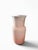 "Opalino" Murano Glass vase by Vincenzo Nason in a splendid rose color, engraved signature This piece has an attribution...
